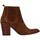 Schoenen Dames Enkellaarzen Dakota Boots DKT24 Brown