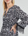Textiel Dames Korte jurken Replay W9732A Zwart / Wit