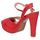 Schoenen Dames Sandalen / Open schoenen Own W1901207. Rood
