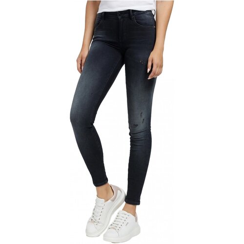 Textiel Dames Skinny jeans Guess W1BA99 D4H31 Zwart