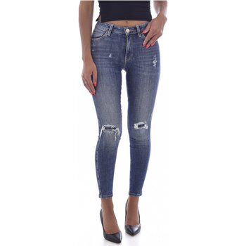 Textiel Dames Skinny jeans Guess W1BAJ3 D4H12 Blauw