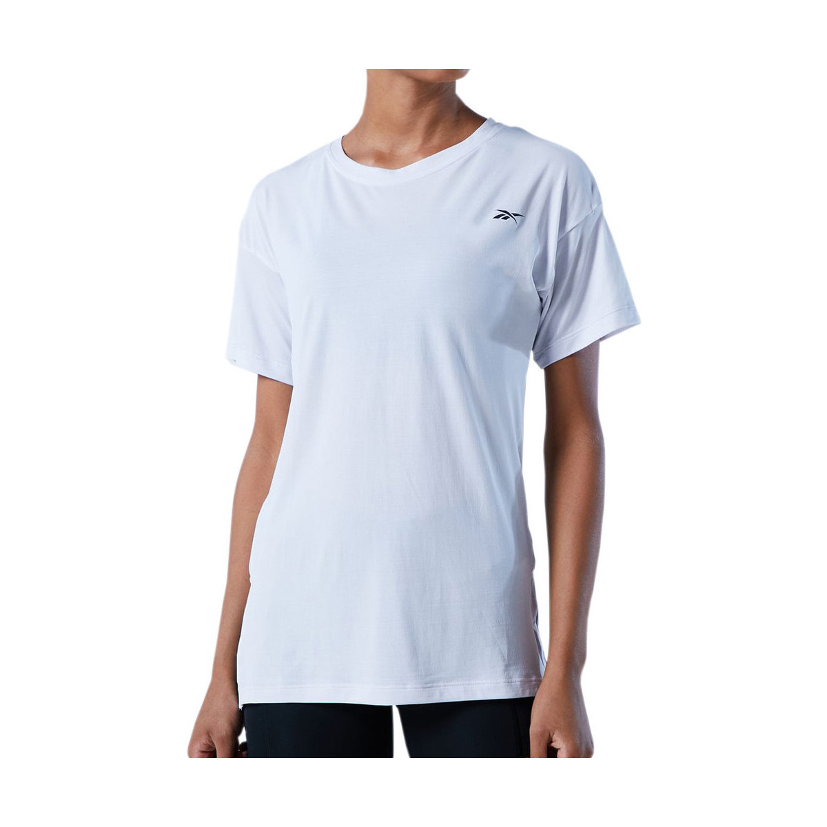 Textiel Dames T-shirts & Polo’s Reebok Sport  Wit