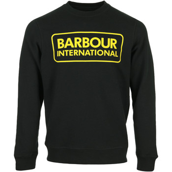 Textiel Heren Sweaters / Sweatshirts Barbour Large Logo Sweat Zwart