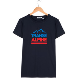 Textiel Heren T-shirts korte mouwen French Disorder T-shirt  Alpine Blauw