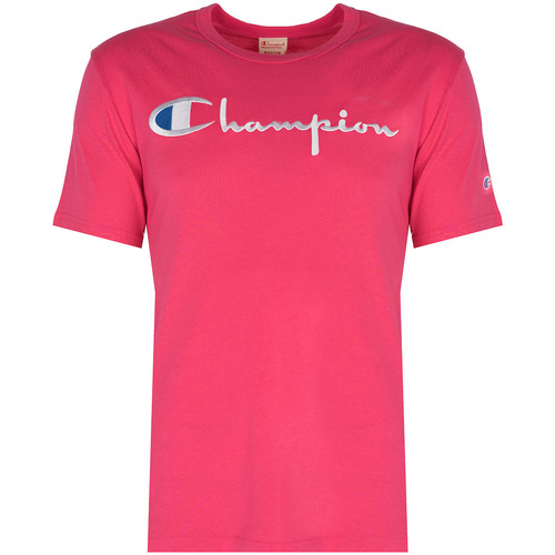Textiel Heren T-shirts korte mouwen Champion 210972 Roze