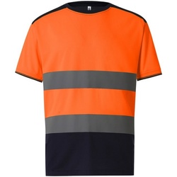 Textiel Heren T-shirts korte mouwen Yoko  Oranje/Zwaar