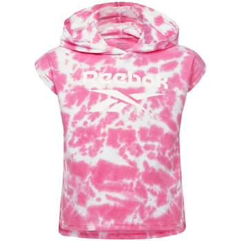 Textiel Meisjes T-shirts korte mouwen Reebok Sport  Roze