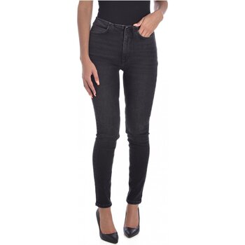 Textiel Dames Skinny jeans Guess W1BAB4 D4AS0 1981 Zwart