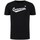 Textiel Heren T-shirts korte mouwen Converse Center Front Logo Zwart