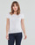 Textiel Dames T-shirts korte mouwen Emporio Armani EA7 TROLOPA Wit