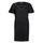 Textiel Dames Korte jurken Karl Lagerfeld LACE INSERT JERSEY DRESS Zwart