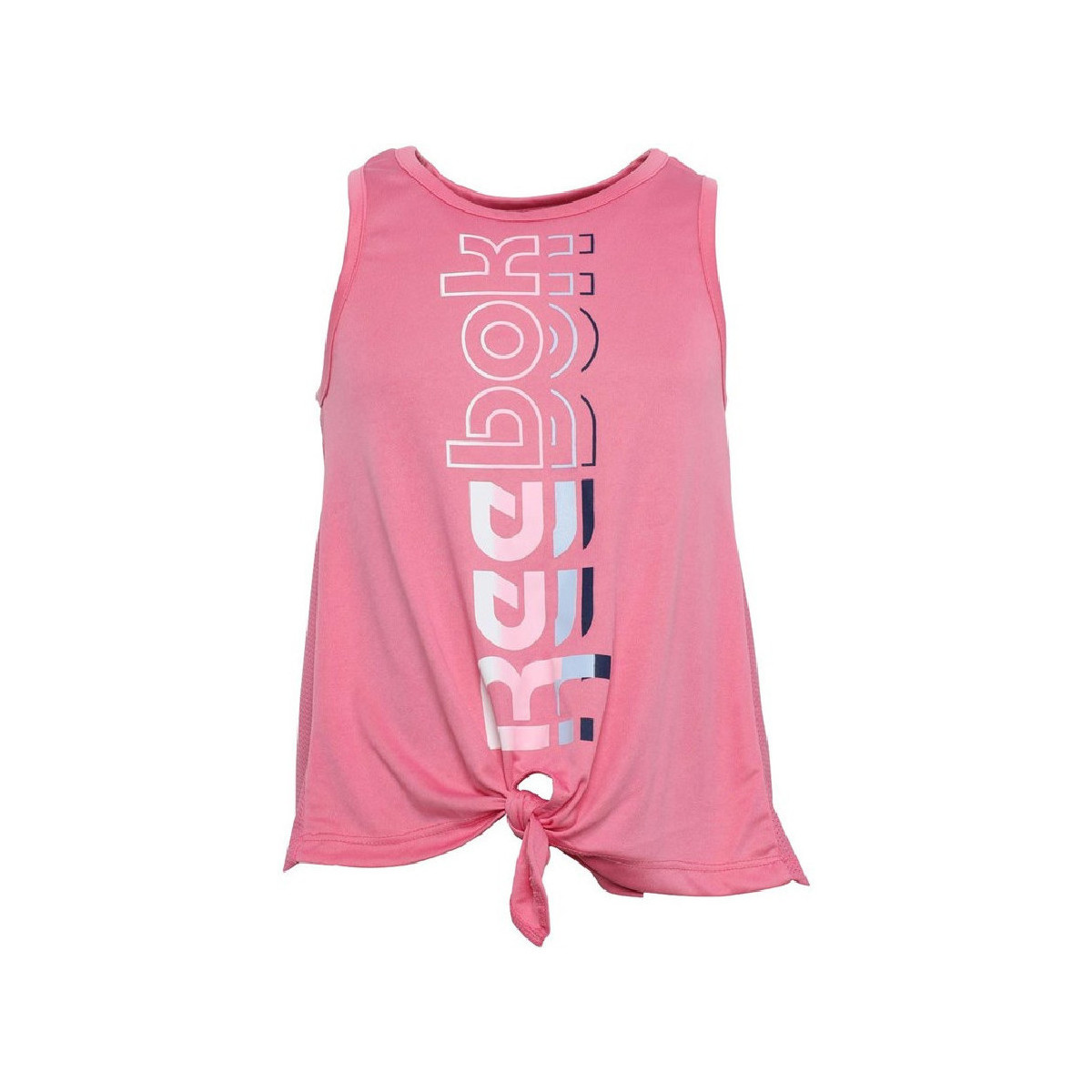 Textiel Meisjes Mouwloze tops Reebok Sport  Roze