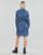 Textiel Dames Korte jurken Liu Jo ABITO CAMICIA DEN.BLUE PRINTS WASH Blauw
