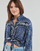 Textiel Dames Overhemden Liu Jo CAMICIA CON NODO DEN. Den.blue / Prints / Wash