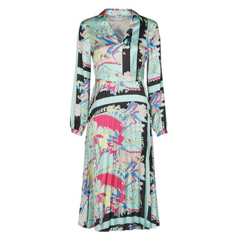 Textiel Dames Lange jurken Liu Jo ABITO TS. Ocean / Flowers