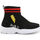 Schoenen Heren Sneakers Shone 1601-005 Black/Red Zwart
