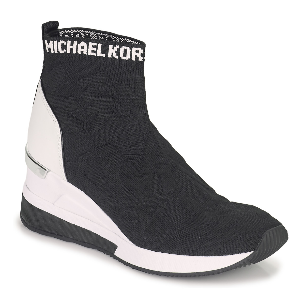 Schoenen Dames Hoge sneakers MICHAEL Michael Kors SKYLER BOOTIE Zwart