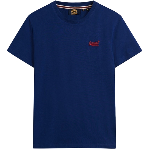 Textiel Heren T-shirts korte mouwen Superdry 235552 Blauw