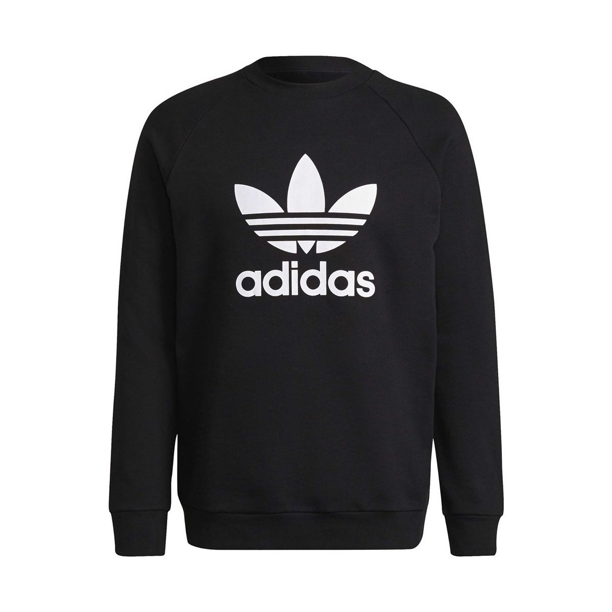 Textiel Heren Sweaters / Sweatshirts adidas Originals Adicolor Classics Trefoil Crewneck Sweatshirt Zwart
