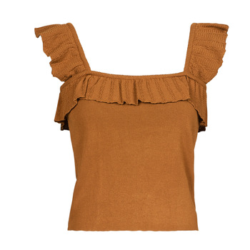 Textiel Dames Tops / Blousjes Betty London RALEIGH  camel