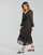 Textiel Dames Lange jurken Betty London VILETTE Zwart / Goud