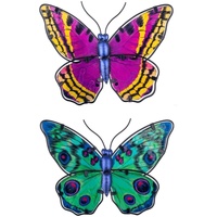 Wonen Beeldjes Signes Grimalt Vlinders Figuur 2 Eenheden Multicolour