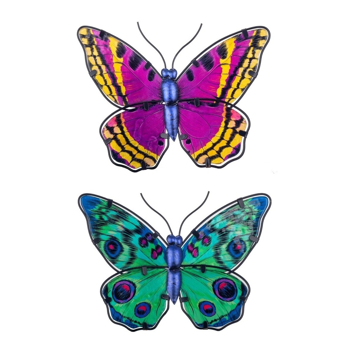 Wonen Beeldjes Signes Grimalt Vlinders Figuur 2 Eenheden Multicolour