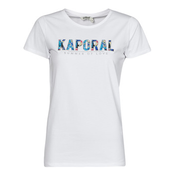 Textiel Dames T-shirts korte mouwen Kaporal KECIL Wit
