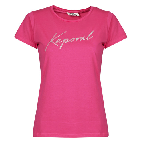 Textiel Dames T-shirts korte mouwen Kaporal KRAK Roze