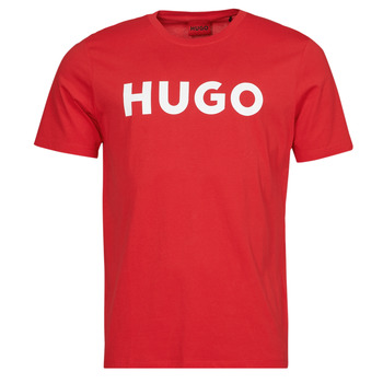 Textiel Heren T-shirts korte mouwen HUGO Dulivio Rood