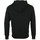 Textiel Heren Sweaters / Sweatshirts Fred Perry Tipped Hooded Sweatshirt Zwart