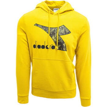 Textiel Heren Sweaters / Sweatshirts Diadora Big Logo Geel