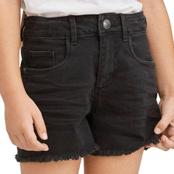 Textiel Meisjes Korte broeken / Bermuda's Name it  Zwart