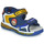 Schoenen Jongens Sandalen / Open schoenen Geox J SANDAL ANDROID BOY Blauw / Jua / Rood