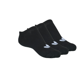 Accessoires Socks adidas Originals TREFOIL LINER X3 Zwart