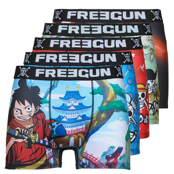 Ondergoed Heren Boxershorts Freegun X5 Multicolour