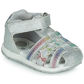 Schoenen Meisjes Sandalen / Open schoenen Chicco GENEVIE Zilver