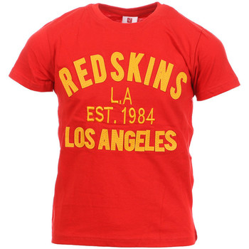 Textiel Kinderen T-shirts korte mouwen Redskins  Rood