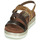 Schoenen Dames Sandalen / Open schoenen Metamorf'Ose Lacet Brown