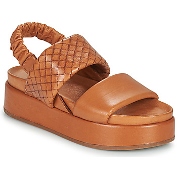 Schoenen Dames Sandalen / Open schoenen Metamorf'Ose Lagoute  camel