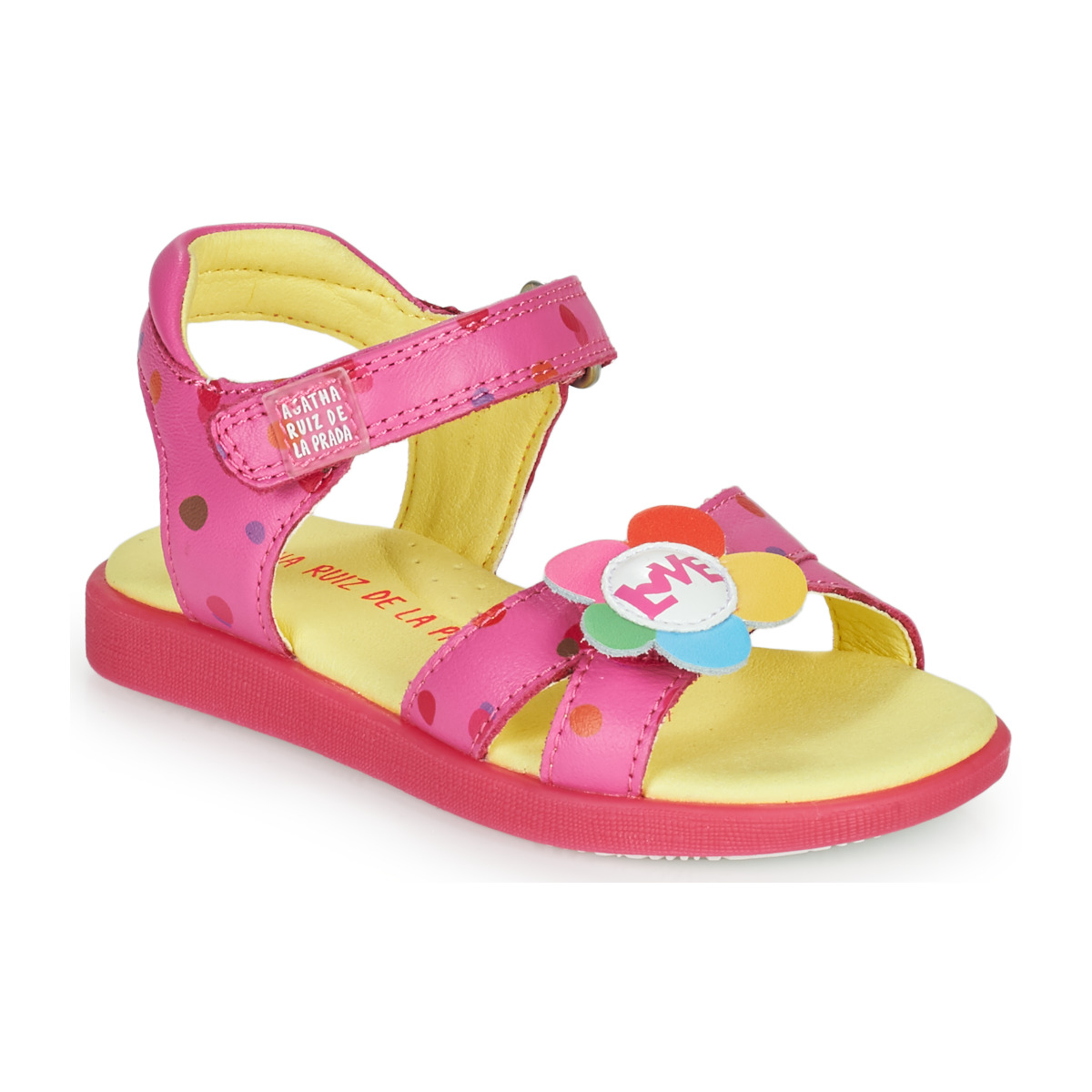 Schoenen Meisjes Sandalen / Open schoenen Agatha Ruiz de la Prada Aitana Roze