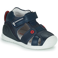Schoenen Jongens Sandalen / Open schoenen Biomecanics MATEO Blauw