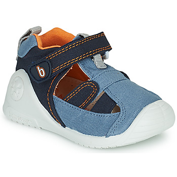 Schoenen Jongens Sandalen / Open schoenen Biomecanics LORENZO Blauw