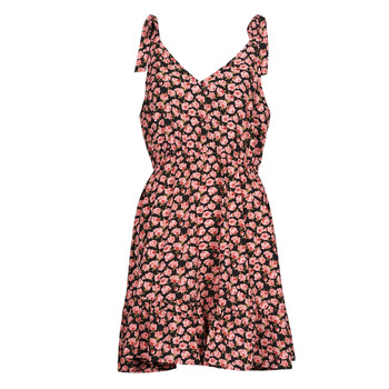 Textiel Dames Korte jurken Moony Mood LIORDOPE Zwart / Roze