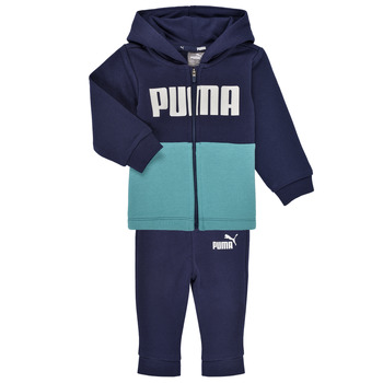 Textiel Kinderen Setjes Puma MINICATS COLORBLOCK JOGGER Blauw