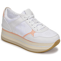 Schoenen Dames Lage sneakers Guess HINDLE Wit