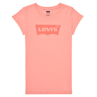 Textiel Meisjes T-shirts korte mouwen Levi's BATWING TEE Orange