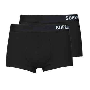 Ondergoed Heren Boxershorts Superdry TRUNK OFFSET X4 Zwart / Zwart / Zwart / Zwart