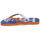 Schoenen Slippers Havaianas TOP LOGOMANIA MID TECH Blauw / Orange