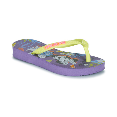 Schoenen Meisjes Slippers Havaianas KIDS DISNEY COOL Violet